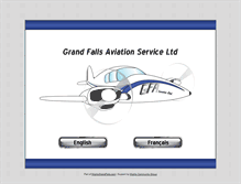 Tablet Screenshot of grandfallsaviation.com